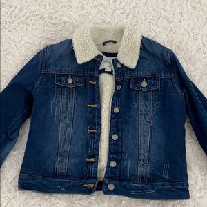 Denim Sherpa Jacket